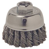 5307749-3IN KNOTTED CUP BRUSH X-COARSE