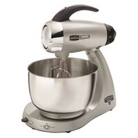 heritage stand mixer, silver 12 speed