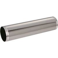 chrome threaded tube, 1 1/4in. x 6in.