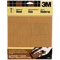 3m garnet sandpaper, fine 9in. x 11in.