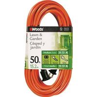 5370564 - 16/2X50FT SJTW ORG EXTSN CORD