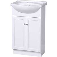 Euro Bathroom Vanity Combo Set, White