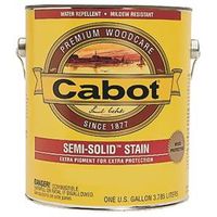 cabot voc semi-solid stain, 1 gal cape cod gray