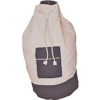 5404439 - COTTON LAUNDRY BAG W/STRAP