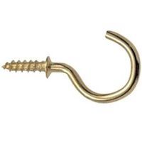 5405071 - 1-1/4 BRASS MUG HOOKS 3PCS