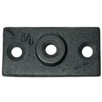 Ceiling Flange, 3/8in. Zinc