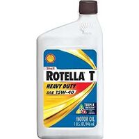 Rotella Motor Oil, 15W40 1 Qt