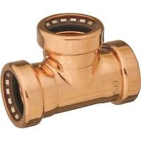 Qtite Push Connect Tee, 3/4" x 3/4" x 1/2"