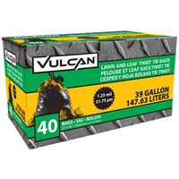 5425962 - 39GAL 1.25M LAWN/LEAF BAG BLK