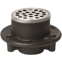 5454673 - 1-1/2 CAST IRON SHWR DRAIN EZ
