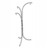 deluxe planter hanger, 63 1/2in. hamertone bronze