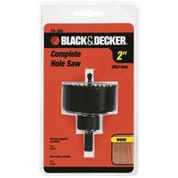 hole saw with mandrel, 2in.