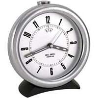 Key Wound Alarm Clock, Grey