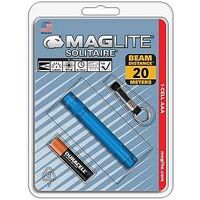 solitare flashlight, aaa blue