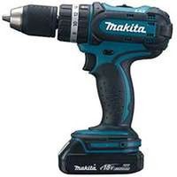 makita cordless hammer drill driver kit, 18v