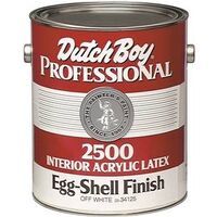 Interior Latex Paint, 1 Gal Eggshell White