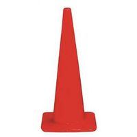 SAFETY CONE 28 INCH DAY-GLOW  