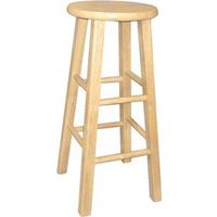 5568639 - BARSTOOL 29IN NATURAL RND TOP