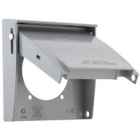 5569801 - WP 2G GRAY 30-50A RECEPT COVER