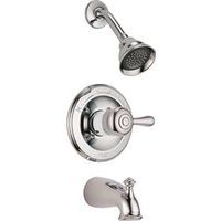 tub & shower faucet lever handle, chrome