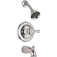 tub & shower faucet lever handle, chrome