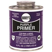 Harvey's 019070-12 PVC/CPVC Purple Primer