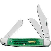 John Deere Three Blade Case Knife, 3 7/8in.