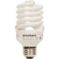 micro mini compact fluorescent light bulb, 23w soft white