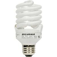 Micro Mini Compact Fluorescent Light Bulb, 23W Soft White