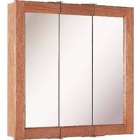 5626783 - 24"X24" OAK TRI-VIEW CABINET
