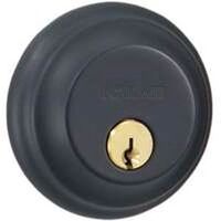 Single Cylinder Deadbolt, Matte Black