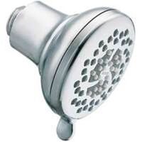 Three Setting Wall Mount Shower Head, Chrome
