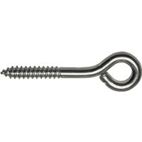 #114 Medium Steel Eye Screws Zinc
