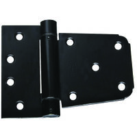 Heavy Duty Gate Hinge Set, 3 1/2in. Black