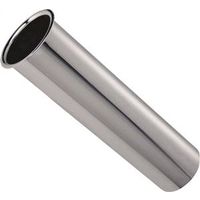 chrome sink tailpiece, 1 1/2in. x 4in.