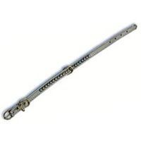 collar with rhinestones, 3/8in. x 12in. gold