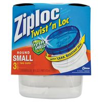 Ziploc-Twist-N-Loc 18036 Small Food Container Set