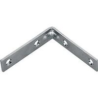 Corner Brace, 3in. Satin Brass