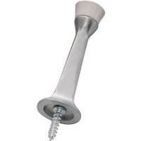Satin Chrome Heavy Duty Rigid Door Stop
