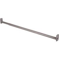zinc 96-150in. adjustable closet rod