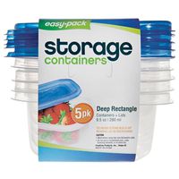 RECTANGLE CONTAINER 5PK       