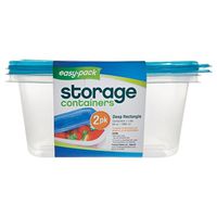 RECTNGLE CONTAINERS 2PK       