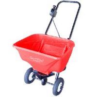 deluxe spreader with pneumatic wheels