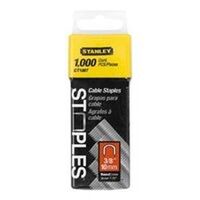 cable staple, 3/8in.
