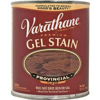 varathane interior & exterior oil gel stain, 1 qt provincial