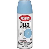 Krylon Dual Spray Paint, 12 oz Sky Blue Gloss