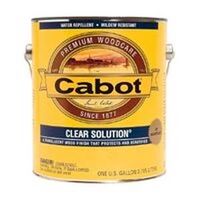 Cabot Clear Solution, 1 Gal Cedar