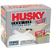 Husky Kitchen Bags, 13 Gal