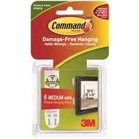 picture hanging strips, 12in. medium