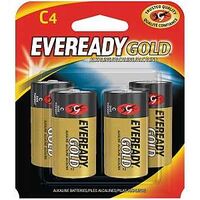 eveready alkaline c 4 pc  